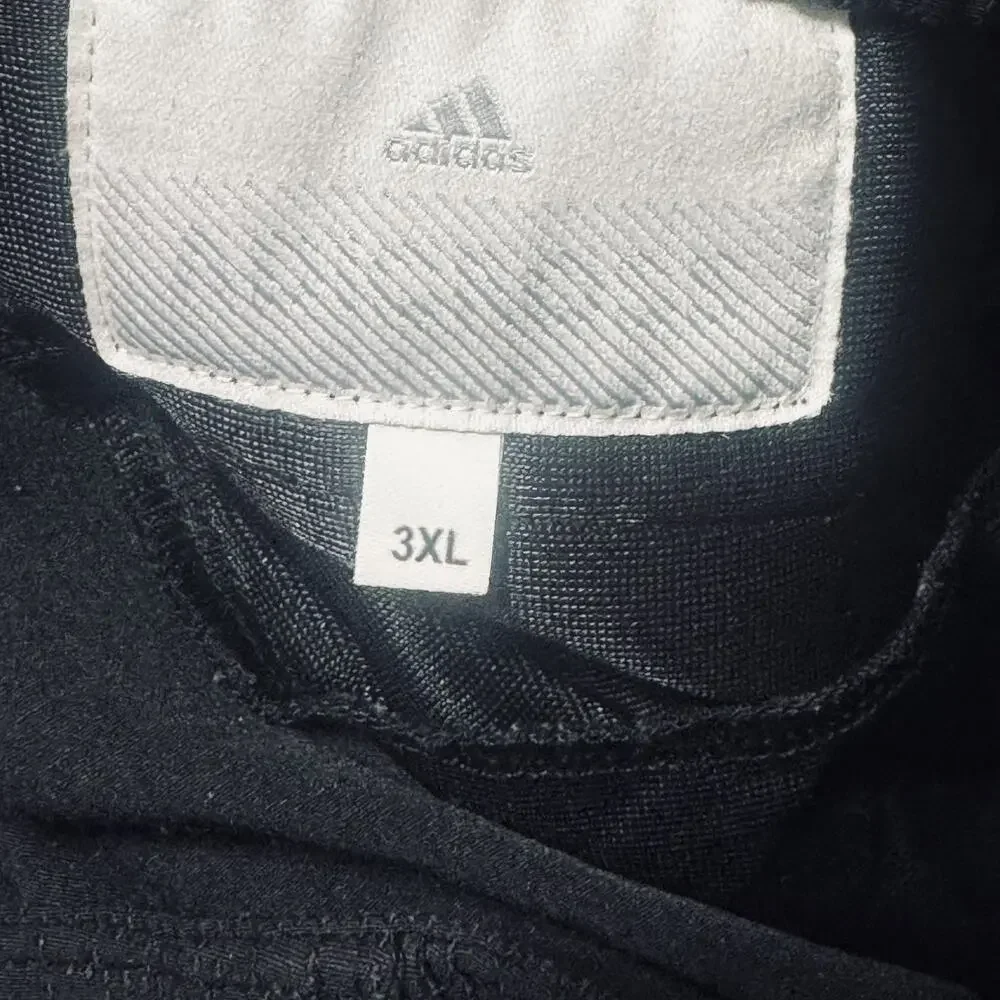 Adidas Adicross Pants Mens 3XL Black Golf Joggers wind Athletic Lightweight